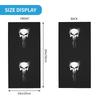 Skeleton Skull Print Winter Headband Neck Warmer Women Men Hiking Camping Riding Tube Scarf Heavy Metal Face Bandana Gaiter