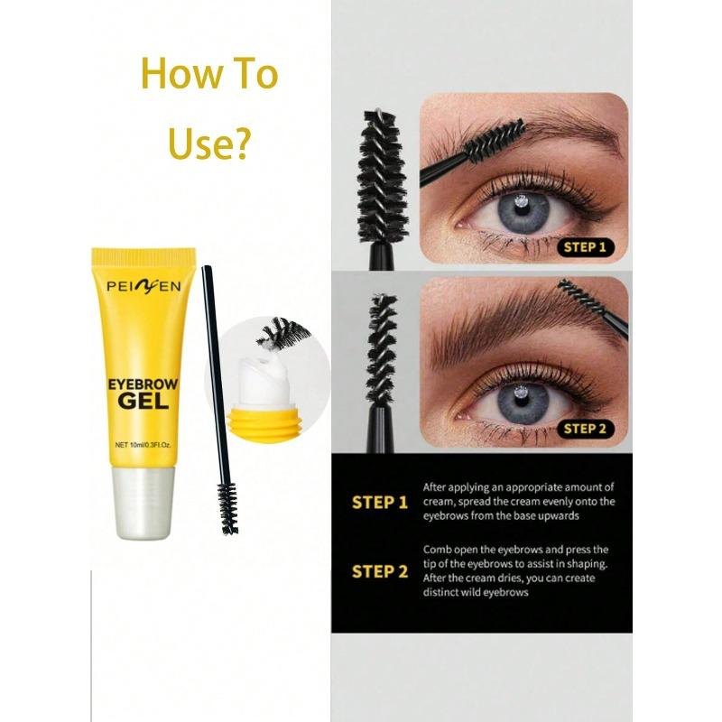1pc Brow Styling Spiking Glue - Clear Eyebrow Setting Gel, Brow Fix Gel, Waterproof And Sweat-Proof Eyebrow Repair Liquid Brows Styling Beauty Makeup