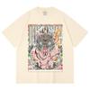230 Gsm 100% Cotton Demon Slayer V96 Inosuke Print Unisex Heavy Cotton T Shirt