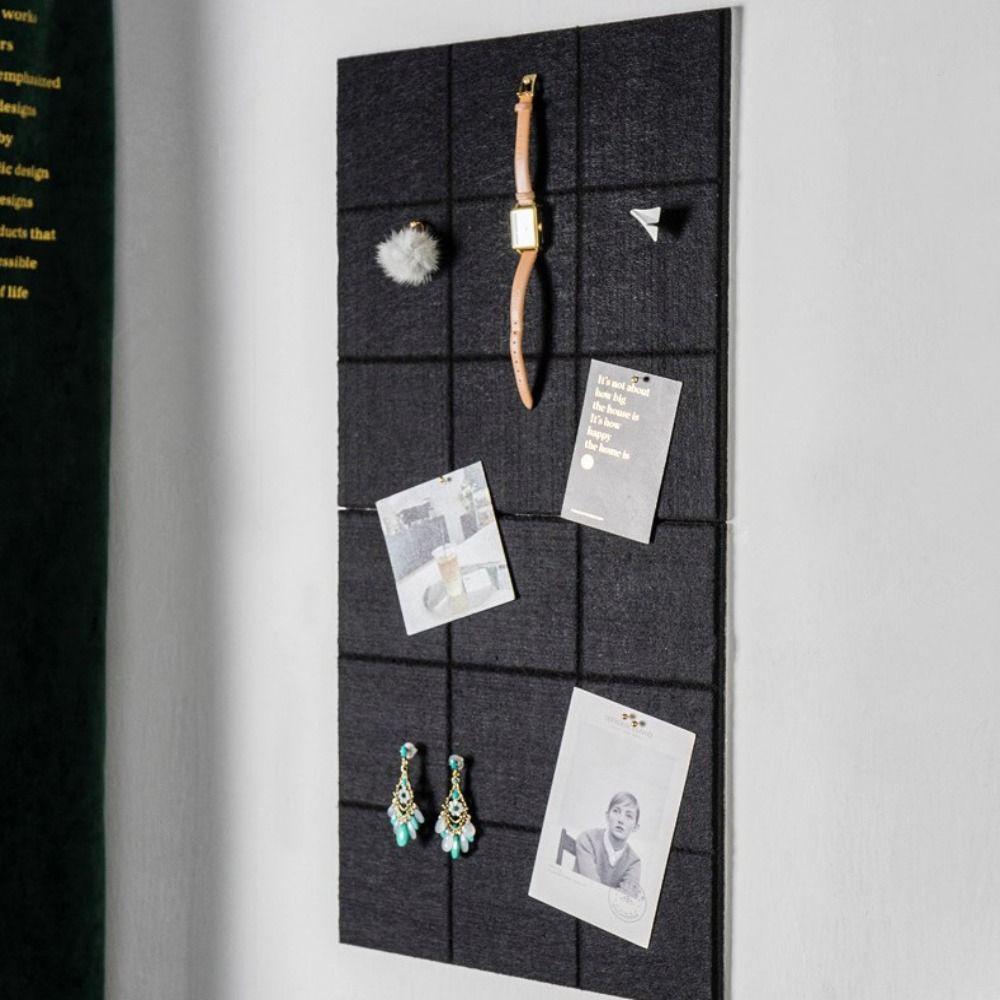 Soundproof panel Felt Display Board Painting Works Message Board Felt Pin Board  Decoration