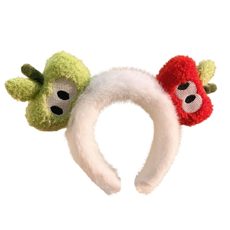 Fashionable Fruit Headwear Lightweight Plush Fabric Hair Band Props For Outdoor Activity And Daily Styling Tool