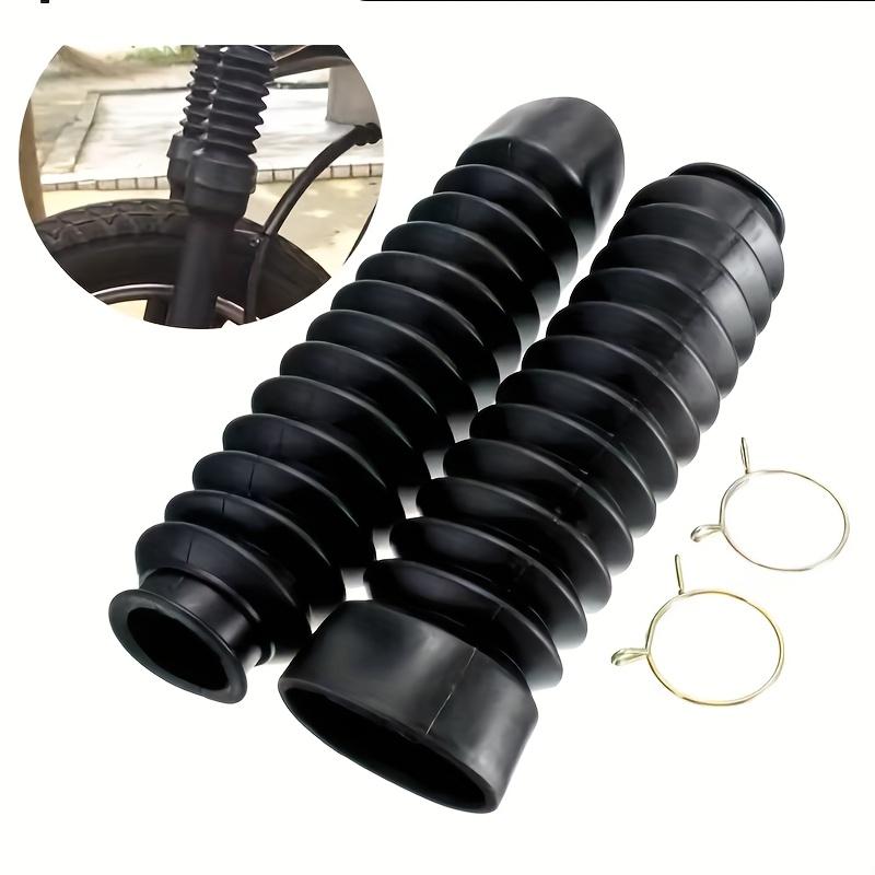 Motorcycle Front Fork Shock Absorber and Dust Cover Durable Synthetic Rubber, Fit for Various Bike Models, Motorcycle Shock Absorber