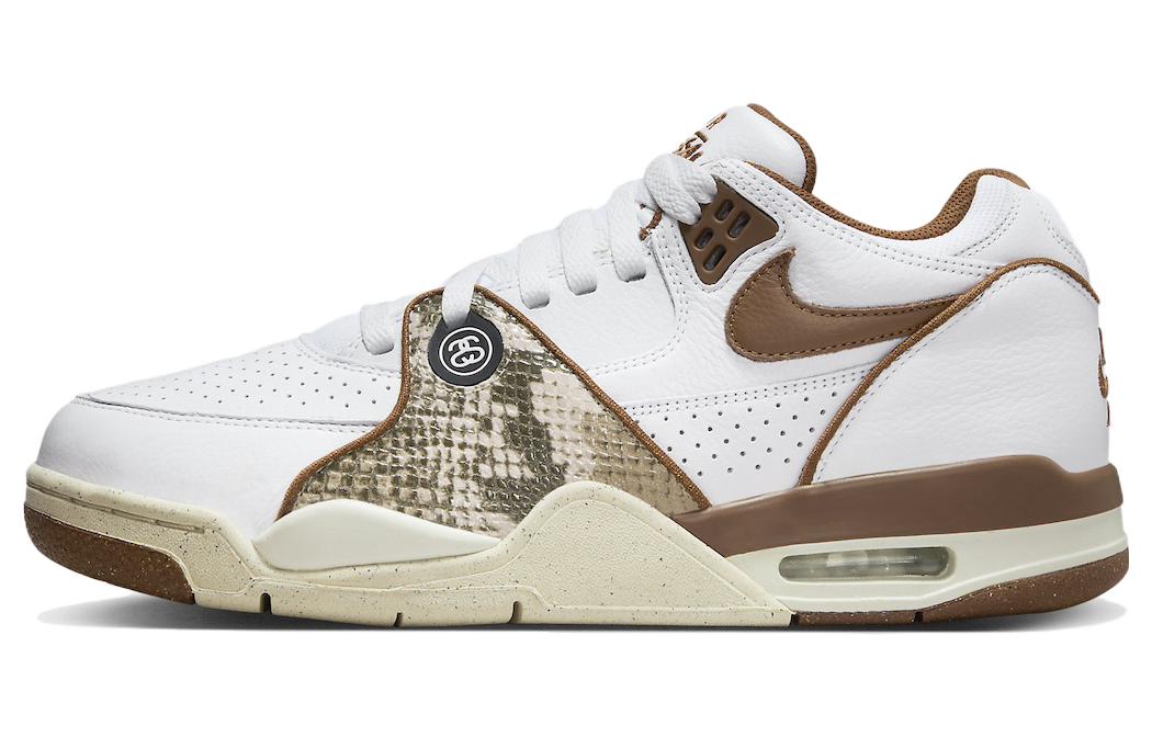 Nike Air Flight 89 Low X Stüssy White And Pecan FD6475-100 38