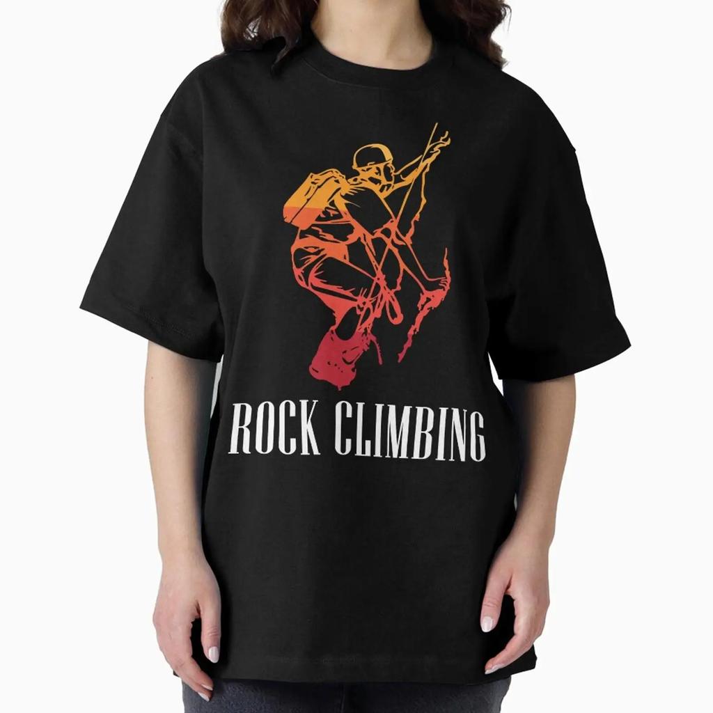 Rock Climbing Designed And Sold By Topbaseline Vintage Washed Streetwear Unisex Stylish Top For Everyday Wear Designer Clothes