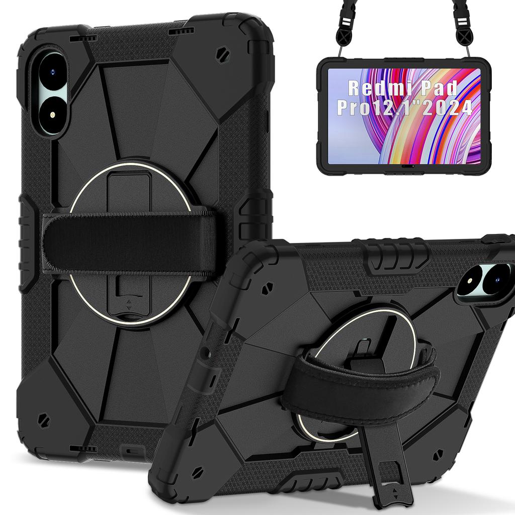 Tablet Protective Case A2 Model Suitable for Redmi Pad Pro/ Poco Pad 12.Inch () with Satchel Stand 10 Colors Available
