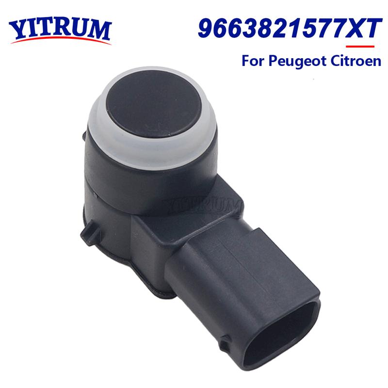 

9663821577XT Black PDC Parking Distance Control Sensor For Citroen Berlingo B9 C3 C4 C5 C6 Peugeot 308 CC 407 607 Partner RCZ