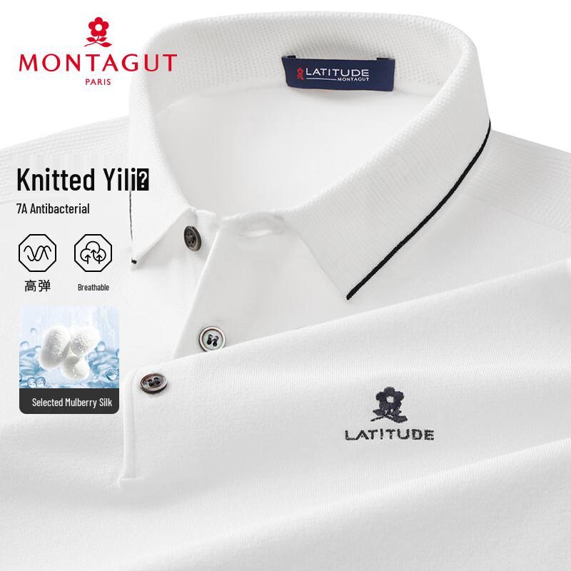 MONTAGUT Men's Summer Breathable Polo Shirt
