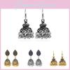 And Gold Silver Tone Alloy Jhumka Earrings With Vintage Style For Women