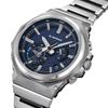 Casio Serie GST-B1000 200 metros impermeable temporizador cronómetro solar Cuarzo Correa de Acero reloj para hombre esfera azul GST-B1000D-2AJF
