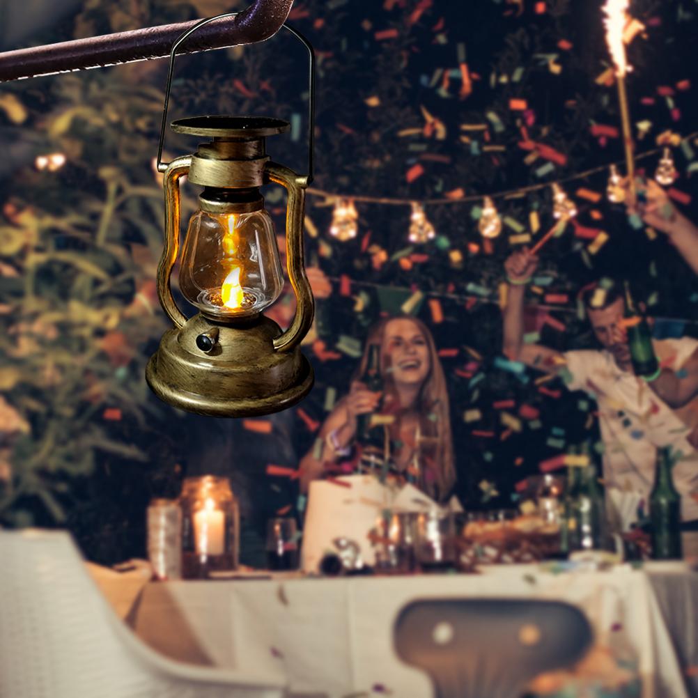 Outdoor Hanging Solar Lights Solar Powered Retro Lanterns Bright Landscape Lanterns Lamp Decor for