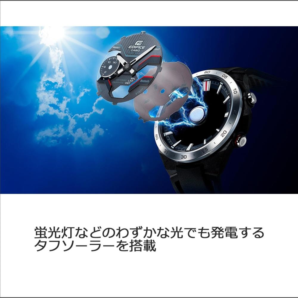 [Casio] Edifice WatchCOOL BLUE EDITION WINDFLOW Ausgestattet mit Bluetooth Robustes Solar-Saphirglas ECB-2200YCB-2AJF Herren Blau