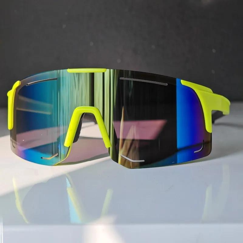 Sports UV400 Cycling Big Frame Sunglasses Bike Mountaineering Outdoor Bicycle Glasses Goggles Outdoors Windproof