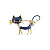 New Cute Cat Brooch Cartoon Kitten Pin Anti-wardrobe-leakage Collar Button