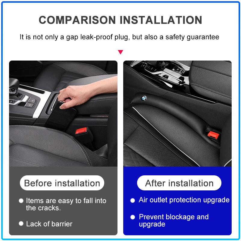 Creative fashion seat between the leakproof strip For BMW M Performance 1 3 5 7 Series M3 M4 M5 M6 X1 X3 X5 X6 X7 E30 E34 E36 E39 E4