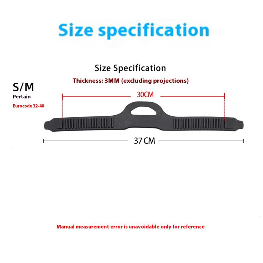 1Pair Diving Fin Strap with Quick Release Buckles Adjustable Fin Strap TPR Fin Straps Replacement Snorkeling Dive Accessories