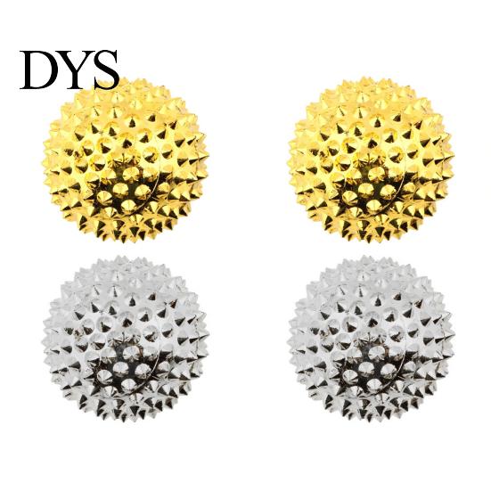 Magnetic 2Pcs Massage Ball Anti-stress ABS Acupressure Health and Beauty Therapy Needle Massager for Hand