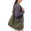 Crossbody Bag Women's Retro Large-capacity Trendy Simple Tote Bag Casual Lazy Wind Shoulder Canvas Bag