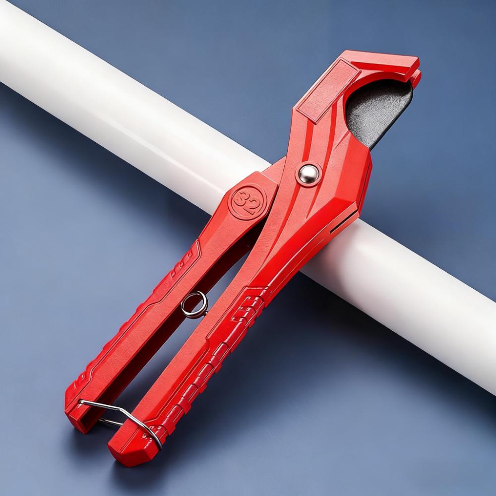 Pipe Cutting Tool PVC PPR Scissors Aluminum Alloy Cutter Cutting Range Ratchet Action For Water Pipe Plumbing Home Repair