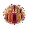 6X JAR 4L PRESERVATIONS LIQUEURS + LID fi100