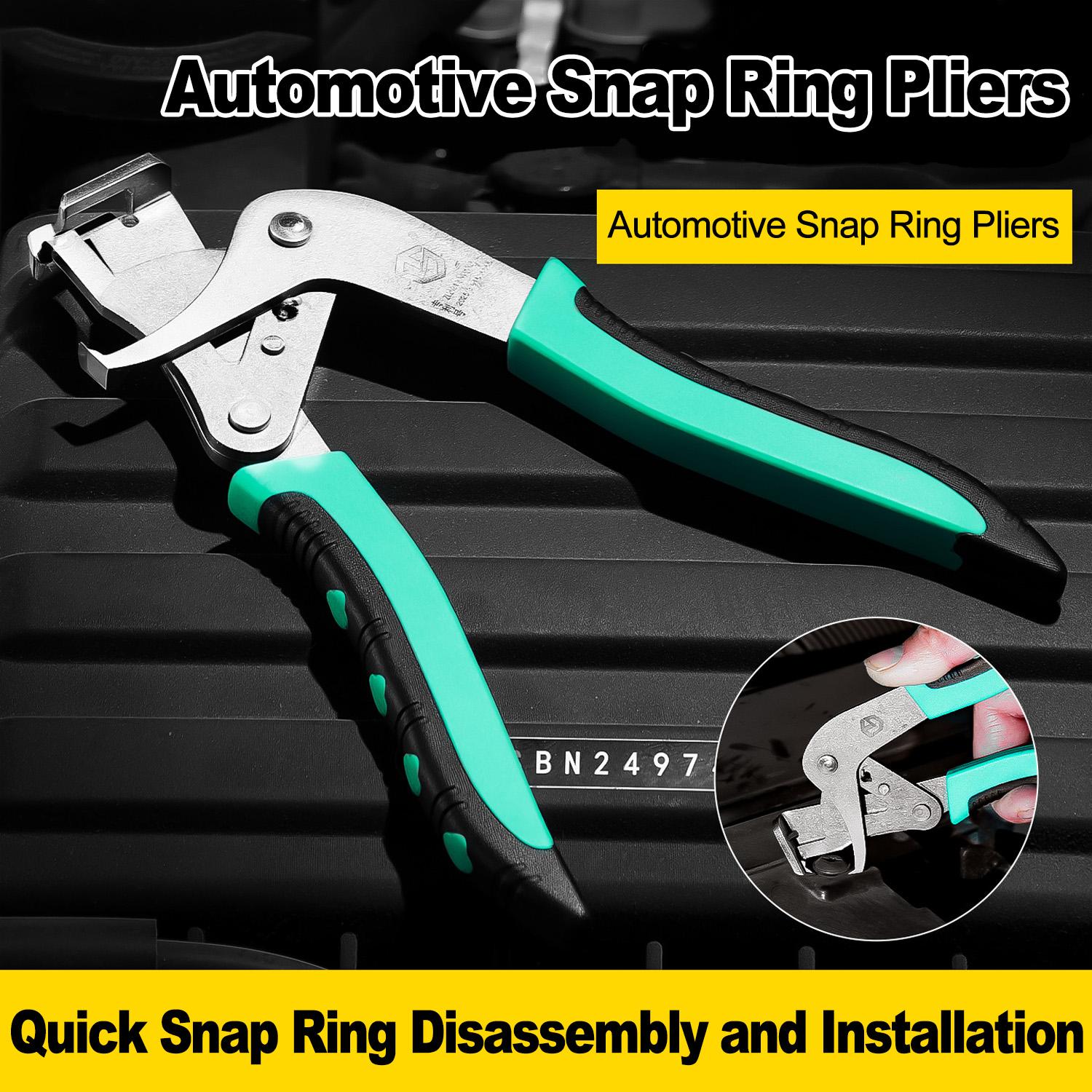 Car Clip Pliers Auto Panel Removal Tool With Rubber Fastener Rivet Tools, Professional Auto Repair Kit For Plastic/nut Removal зелёный