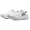 Under Armour Charged Pursuit 3 White Black Men Sneakers 3024878-102