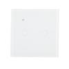 Smart Switch Multiple Users Voice Remote Control 2 Gang Wifi Single Control Switch White AC110‑240V
