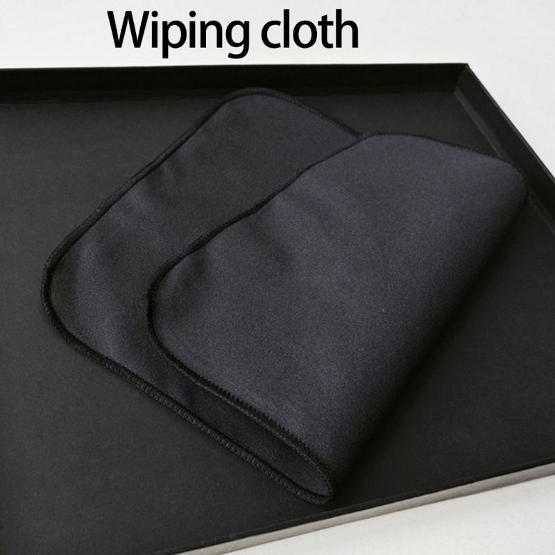 Velvets Lined Acrylic Jewelry Sample Case with 15 Square Slots Display Plate for Professional Gemstones Exhibition