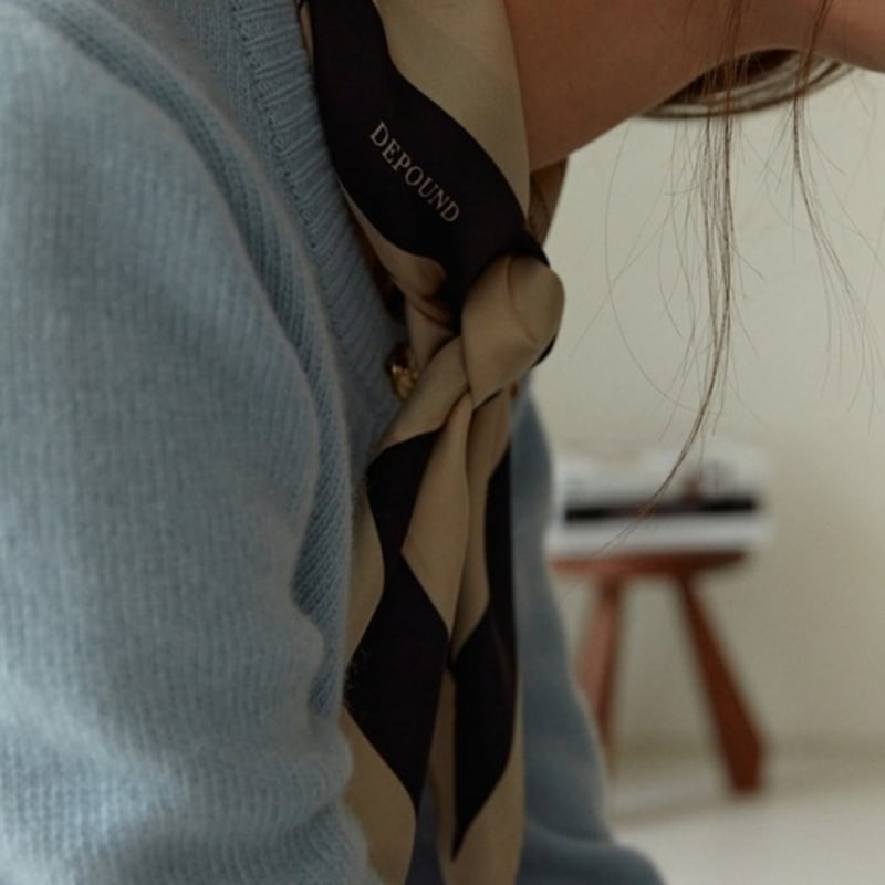DEPOUND classic silk scarf (2type)