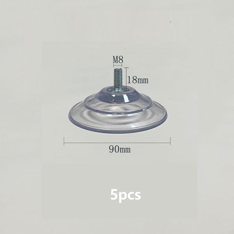 

Улучшенная большая присоска с винтами 3,54 /90 мм Присоски 5 шт. Присоска с винтом M8 Очень сильный клейкий держатель с присоской