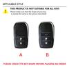 LATE7 Soft TPU Car Key Case Cover Shell Fob For Toyota Land Cruiser 300 Prado Crown TLK 200 Yaris Cross Hilux Innova Fortuner Camry 55
