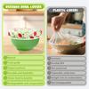 4 Pack Reble Bowl Covers for Bread Proofing, Washable Cotton Stretchable Bowl Covers, 6/8 /10/12 Inch Washable Bowl Covers for Bread Proofing