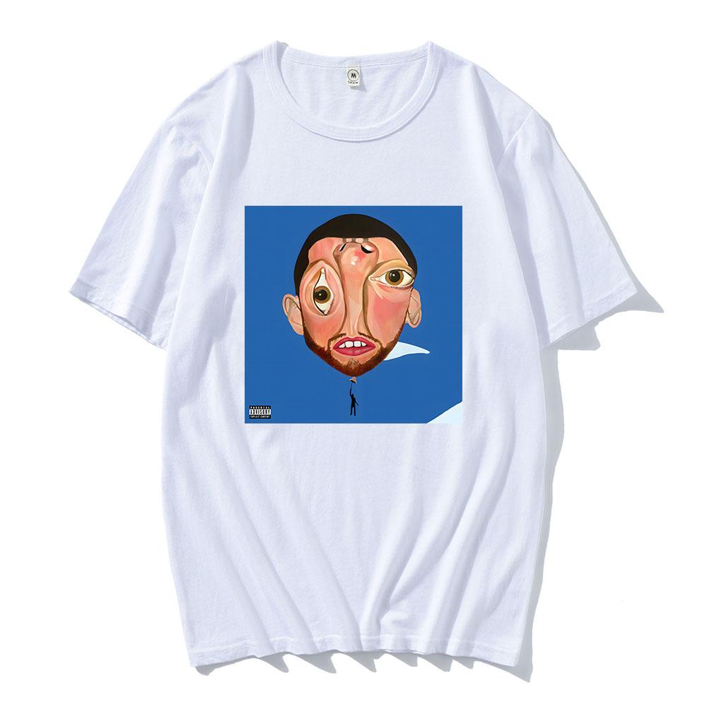 Macc Miller Balloonerism Album Printing T-shirt Short Sleeve Summer O-neck Tshirts 2025 New Fashion Graphic Tee-shirt Men Women