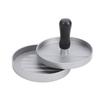 Hamburger Patty Maker Aluminum Alloy Round Burger Press Patty Mould with Detachable Handle for Kitchen Tool