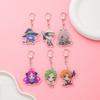 1/11 Stück Anime Figuren Mushoku Tensei Acryl Auto Schlüsselanhänger Niedlicher Rucksack Anhänger Tasche Anhänger Zubehör Dekoration Feiertagsgeschenke