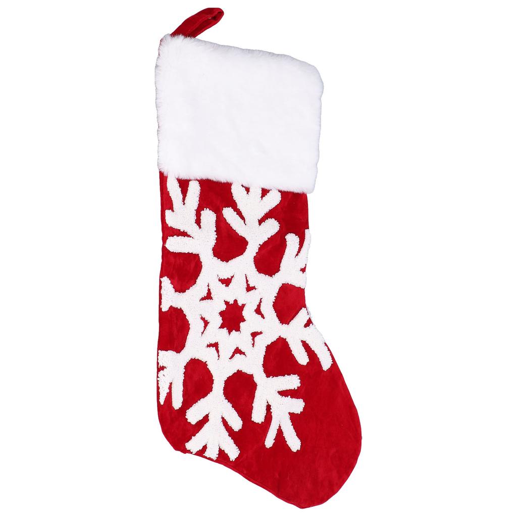 Cute Christmas Stocking Christmas Tree Ornament Gift Bag Christmas Fireplace Pendant for Festival Decoration