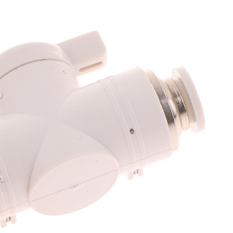 Buc 4Mm 6Mm 8Mm 10Mm 12Mm Black Pneumatic Push In Quick Joint Connector Hand Valve To Turn Switch Manual Ball Current Limiting