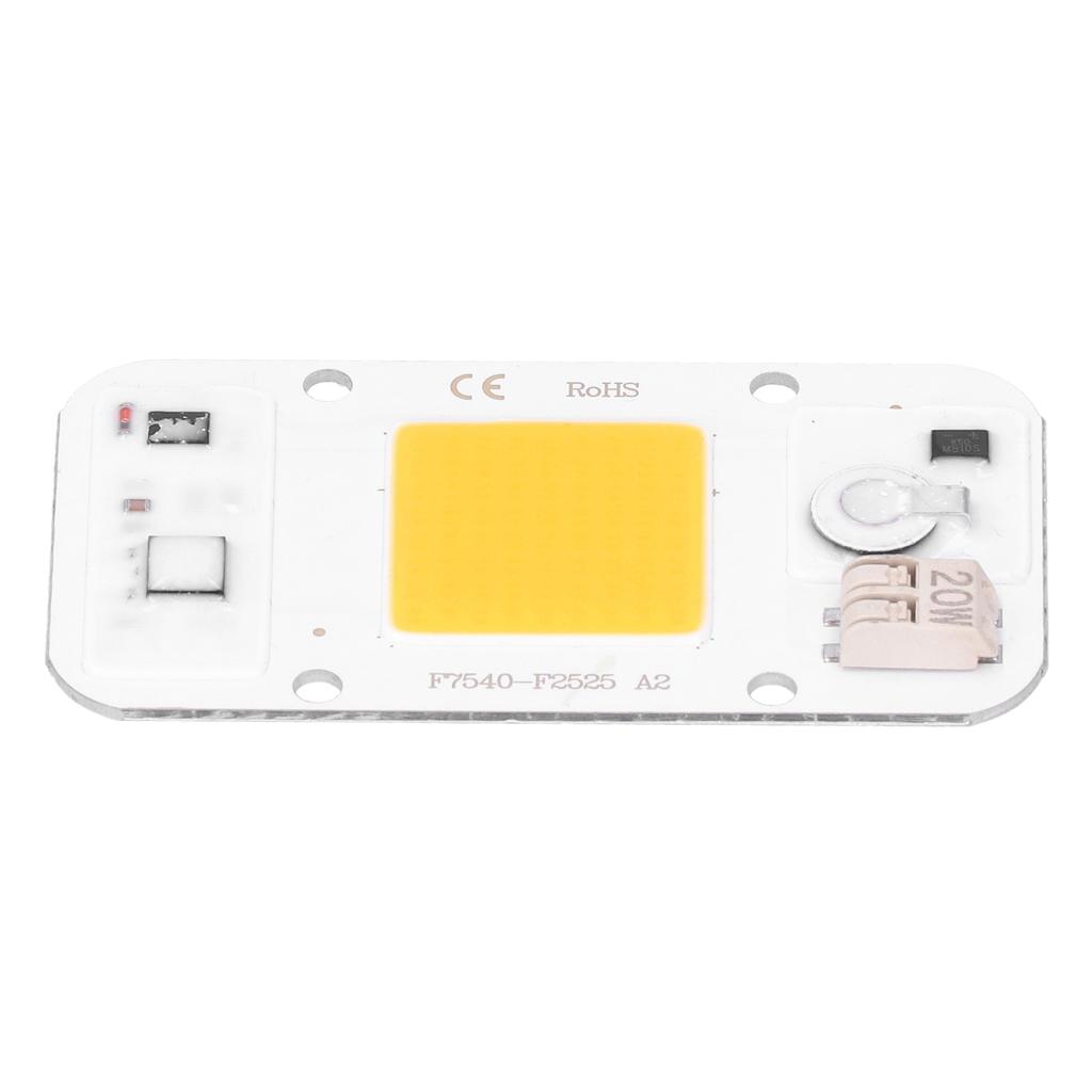 20W 30W 50W 220V LED COB Chip Lamp Panel WeldingFree White Warm Light Full Specturm