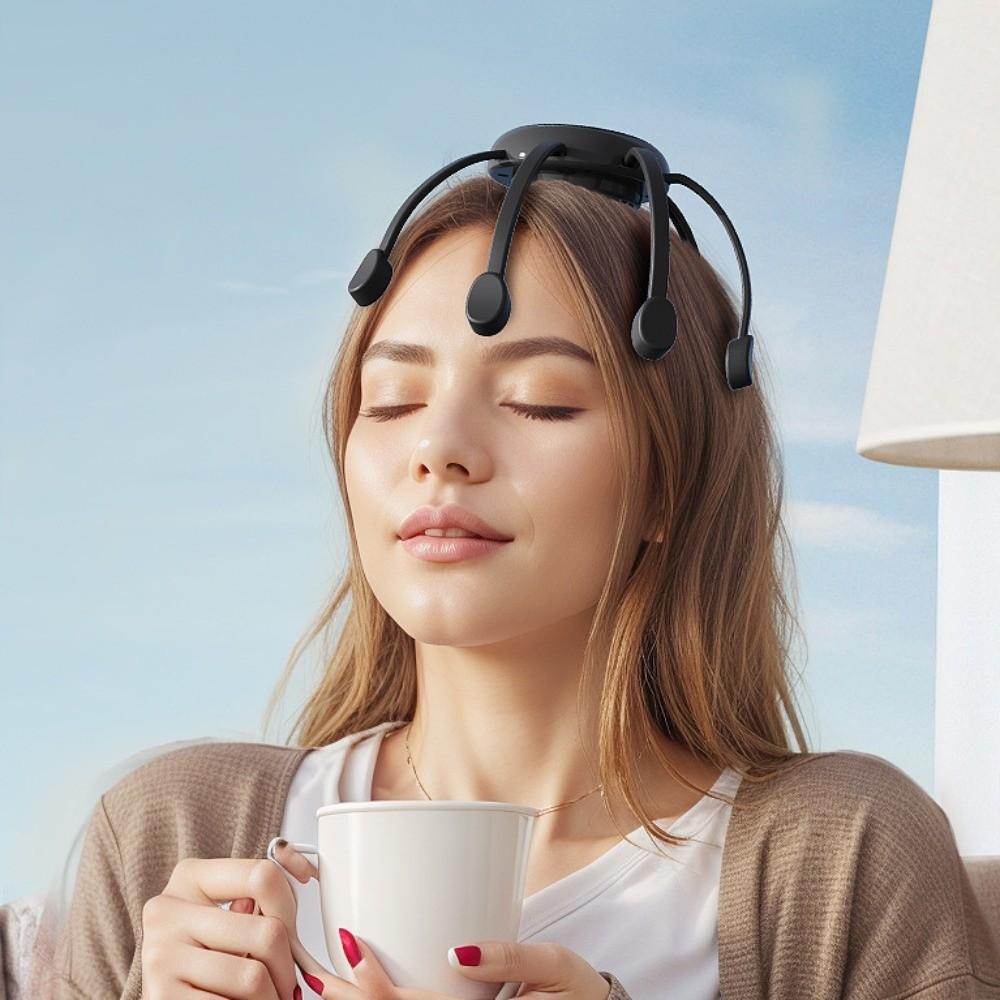 Intelligent Head Massage Machine Eight Claws Scalp Massager Electric Head Massager  Improve Sleep