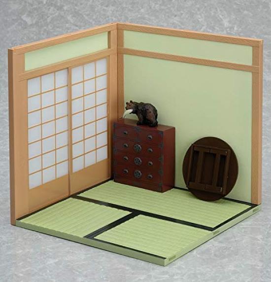 Nendoroid Playset #02: Japanese Living A Dining Table Set, Non-Scale ABS & PVC Diorama Set for Nendoroids, Reissue, P57558