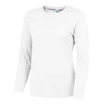 Womens/Ladies Girlie Long-Sleeved T-Shirt