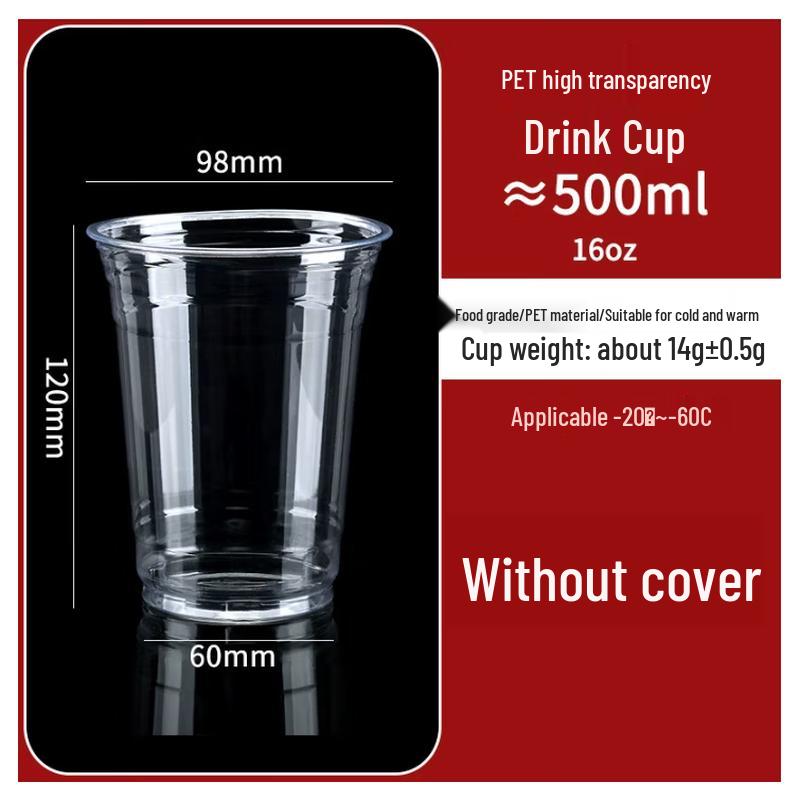 Disposable Transparent PP Plastic Cups