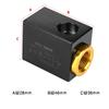 Pneumatisches 3 8  1 2  Einlassanschluss Luft Schnellablassventil Aluminiumlegierung (QE 04 G1 2 )