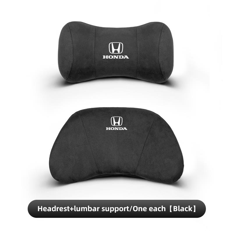 Car Neck Protection Pillow Headrest Lumbar Support For Honda Civic Fit Jazz Accord Pilot CRV Odyssey Passport City Shuttle HRV