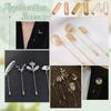 NBEADS 60 Pcs 3 Colors Brass Pin, Backs Lapel Stick Pin End Cap Metal Brooch Pin Stick Backing Lapel Pin End Cap with Rubber Inside Brooch Pins