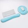 Gummi Maus Handgelenkstütz-Set - Rutschfest, Bequemes Hand- und Handflächenpolster für Büro-Tastatur