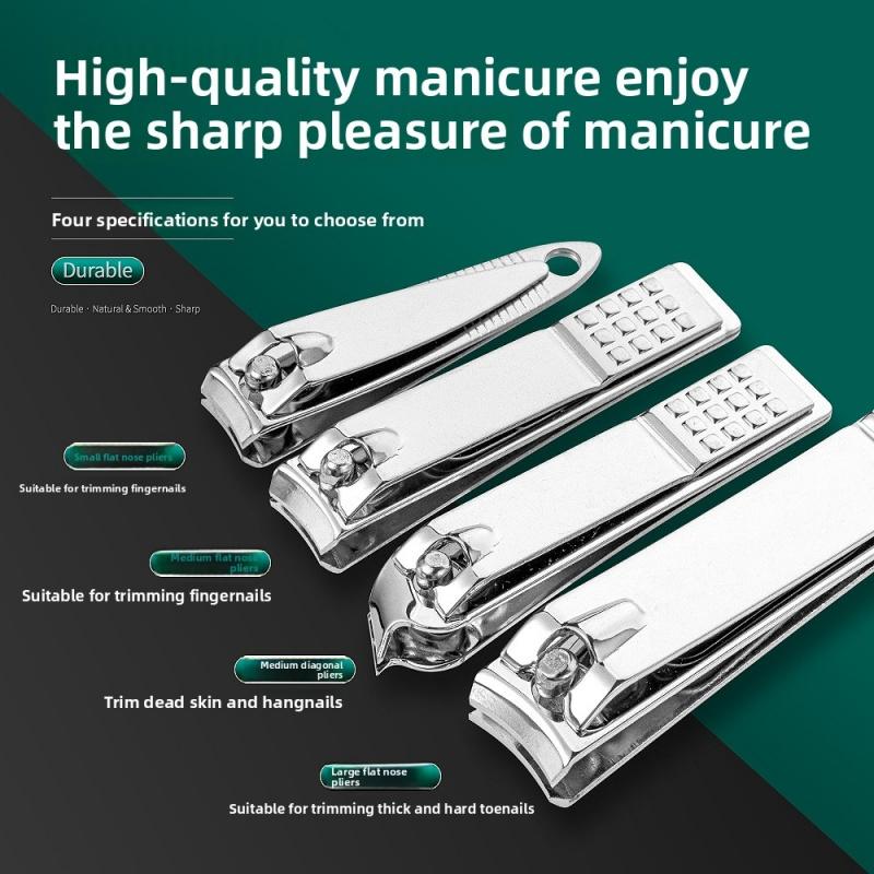 Professional 19 in 1 Nail Care Kit Stainless Steel Nail Clippers Set with Ear Spoon Pedicure Tools for Beauty Grooming