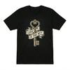 Love Is The Key Vintage Graphic T-Shirt - Inspirational Heart Key Tee for Couple