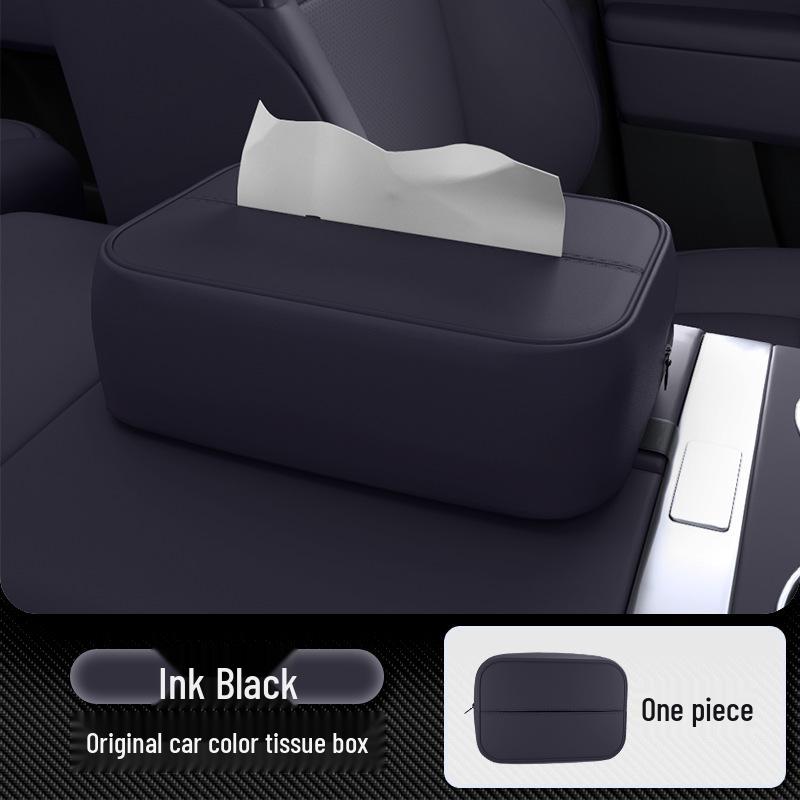 Porta Toallas de Papel para Coche Xingyao 6: Colgador de Asiento de 25 Ranuras, Bolsa de Pañuelos para Consola, Accesorio de Decoración Interior