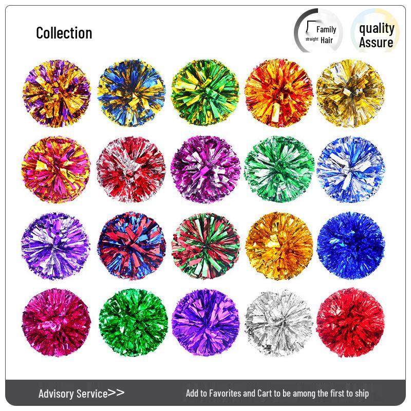 Cheerleading Pom-Poms Handheld Dance Performance Props