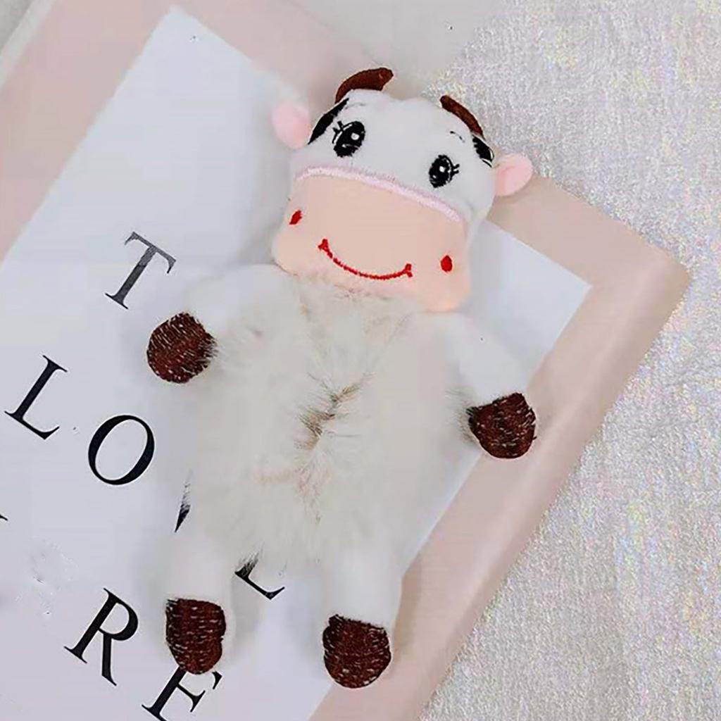 Clothing Women Fashion Plush Hair Tie Cute 3D Animal Tie Hair Head Rope Ponytail Holster